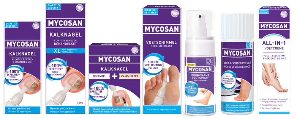 Mycosan Alles voor schimmelvrije voeten