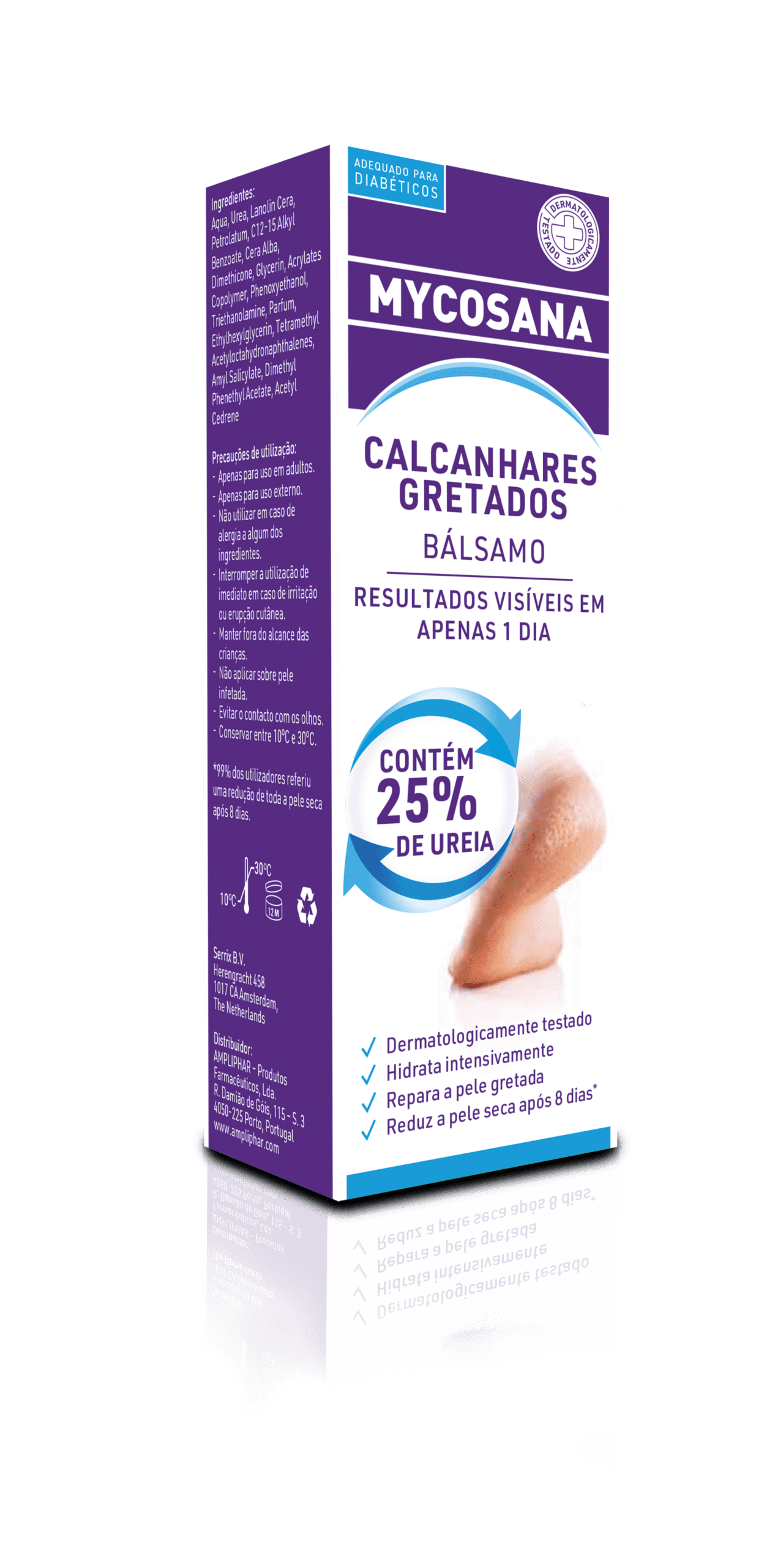 Mycosana Bálsamo Calcanhares Gretados