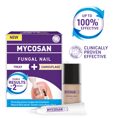 Mycosan Fungal Nail Treat+Camouflage with instant camouflage effect